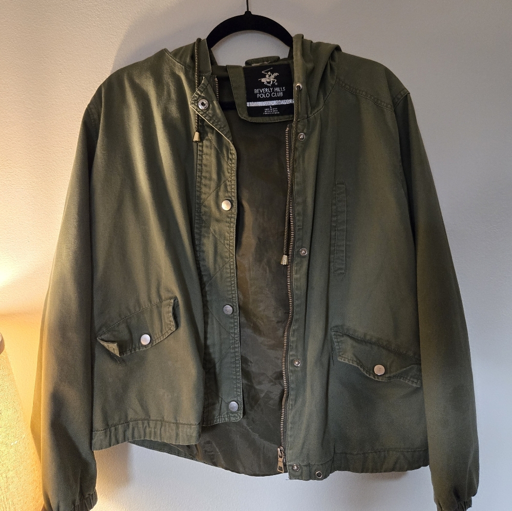Ralph Lauren Forest Green Hooded Jacket